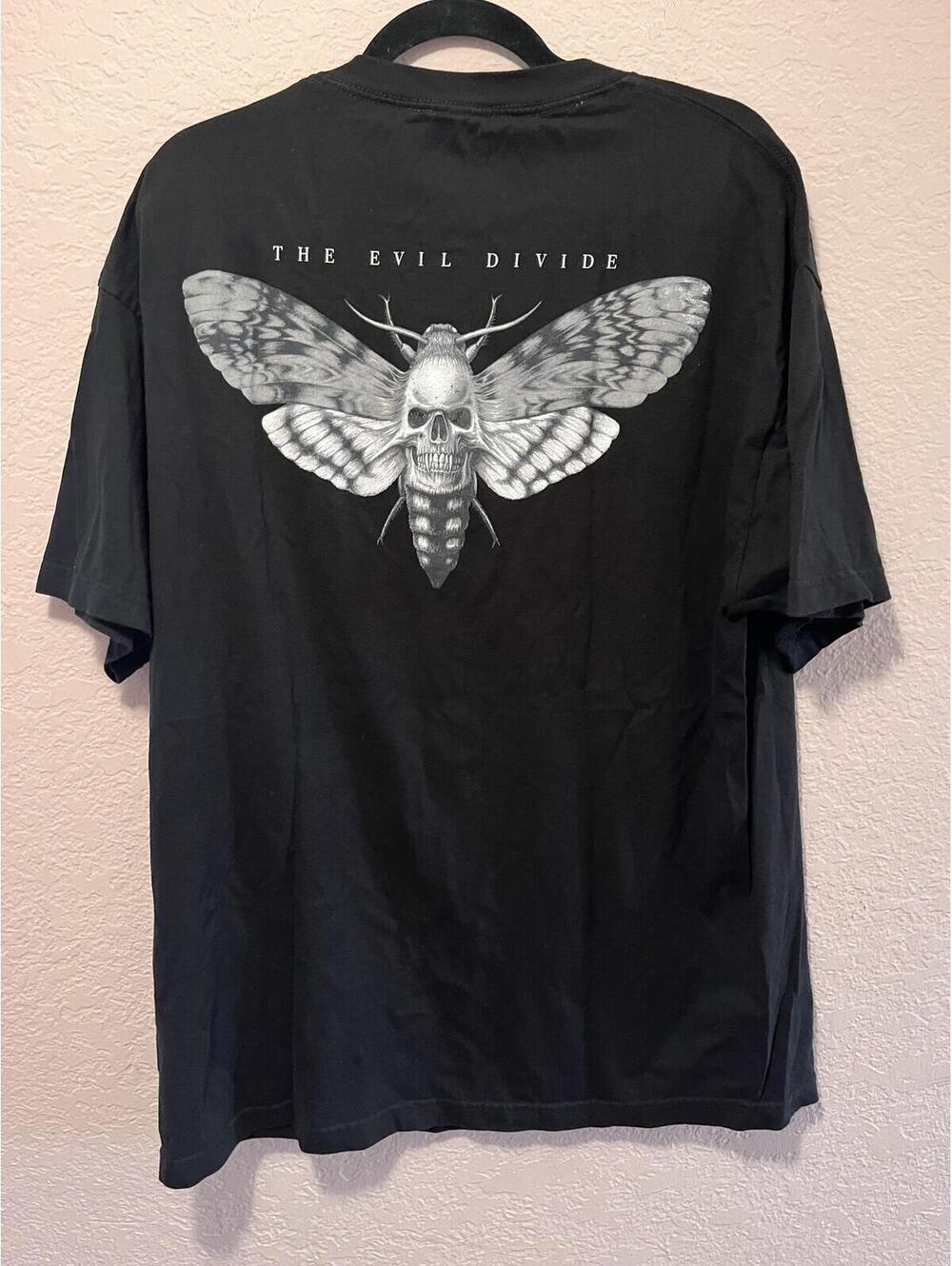 Death Angel The Evil Divide Black Graphic T-Shirt - Picture 2 of 2